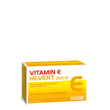 Vitamin E Hevert 200 IE bei Vitamin EMangel